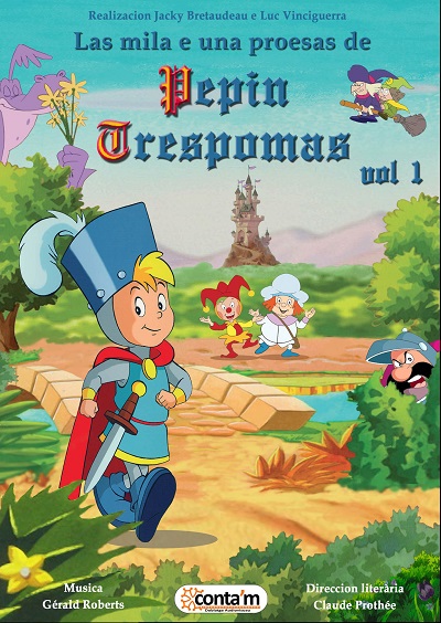 انیمیشن سریالی سفرهای پر دردسر دلاور کوچک Les Mille et Une Prouesses de Pépin Troispommes 1998 ارتقاء کیفیت با استفاده از تکنولوژی هوش مصنوعی