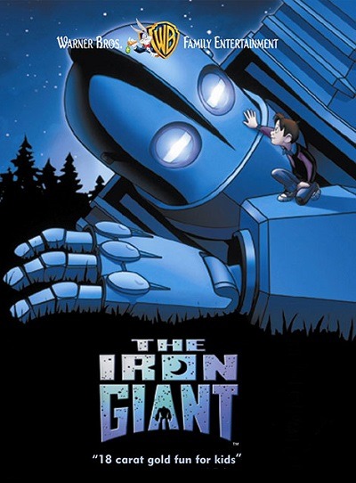 انیمیشن غول آهنی The Iron Giant 1999 ارتقاء کیفیت با استفاده از تکنولوژی هوش مصنوعی