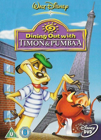 انیمیشن پیک نیک با تیمون و پومبا Dining Out with Timon and Pumbaa 1997 ارتقاء کیفیت با استفاده از تکنولوژی هوش مصنوعی