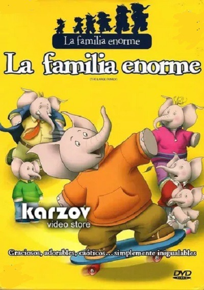 انیمیشن سریالی خانواده بزرگ The Large Family 2006 ارتقاء کیفیت با استفاده از تکنولوژی هوش مصنوعی