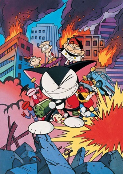 انیمیشن سریالی سایبورگ کورو-چان ۱۹۹۹ Cyborg Kuro-chan ارتقاء کیفیت با استفاده از تکنولوژی هوش مصنوعی